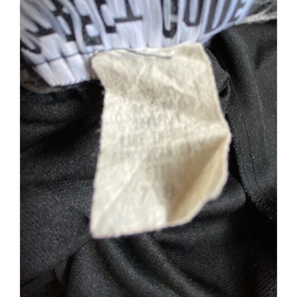 Y2K‎ Black Skater Skirt With Belt  Size 7/8 Rave Punk Rock Club Cute Flare - Picture 4 of 5